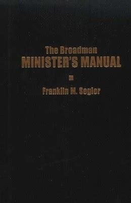 The Broadman Ministers Manual Ebook Kindle Editon